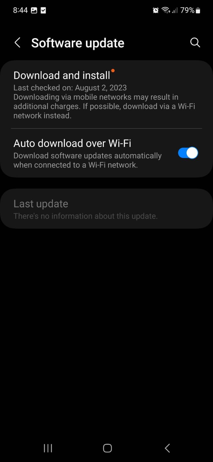 Update Android to its latest version