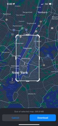 How To Download Apple Maps For Offline Use On An IPhone