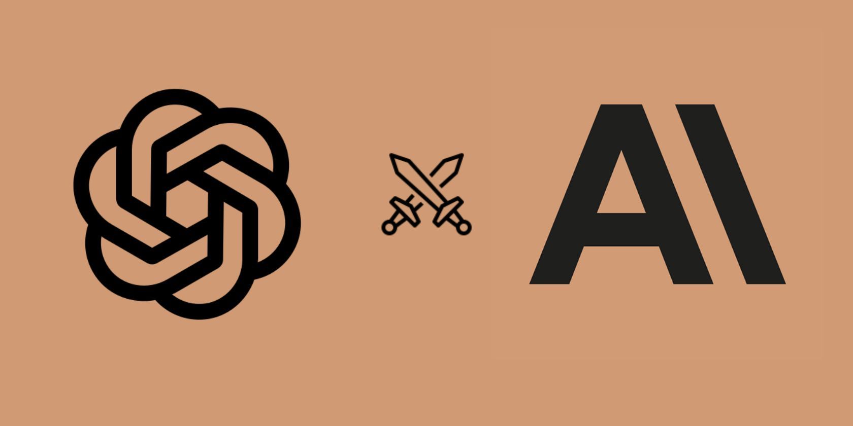 ChatGPT vs Claude AI logos