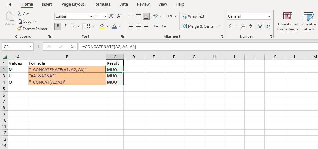 How To Use The CONCATENATE And CONCAT Functions To Join Text In Excel