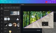How To Crop Images Diagonally In Canva