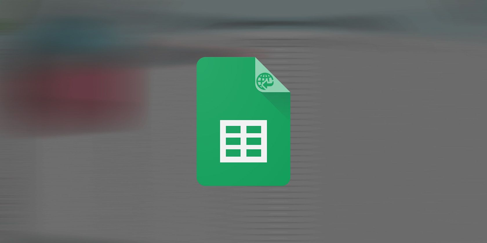 Google Sheets logo with import icon