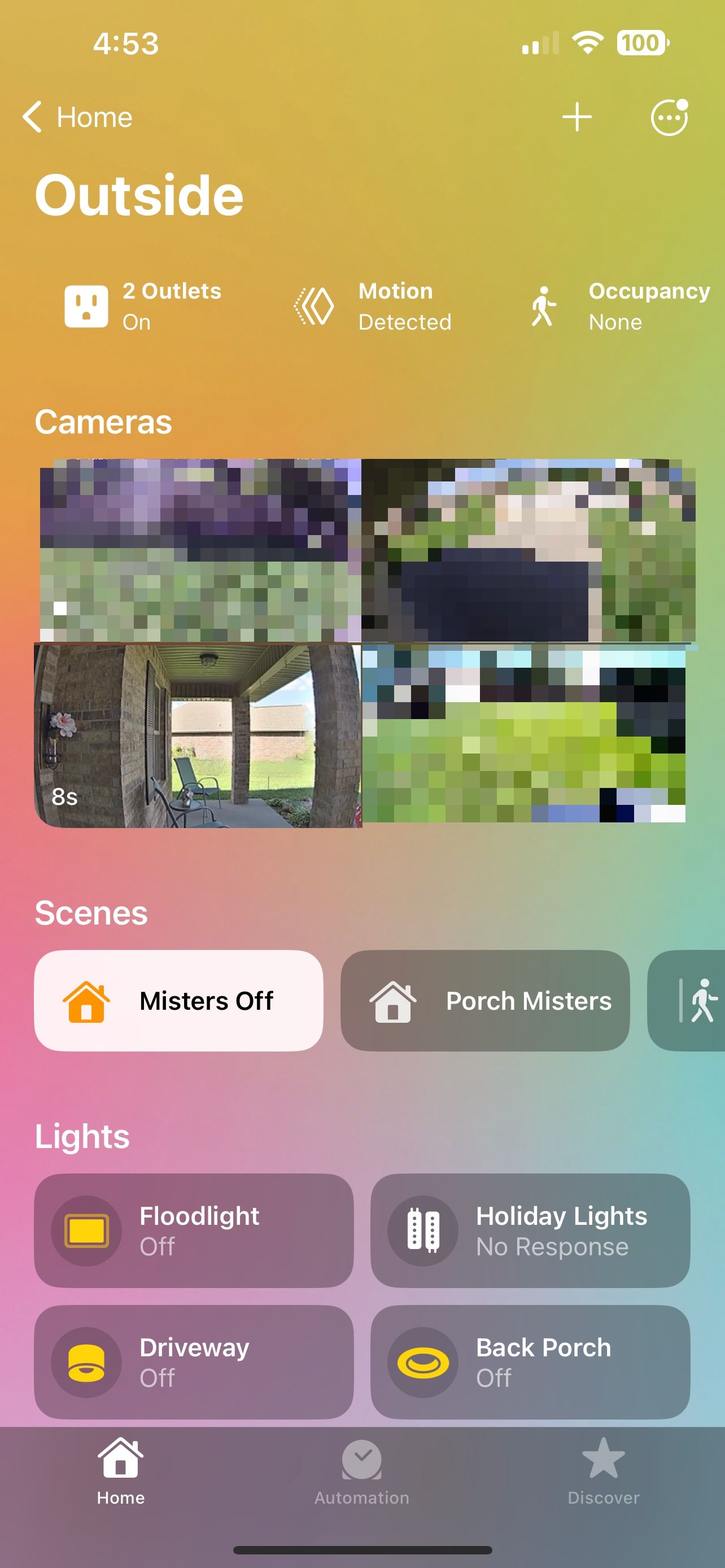 نمایش اتاق برنامه خانگی iOS 16 با دوربین