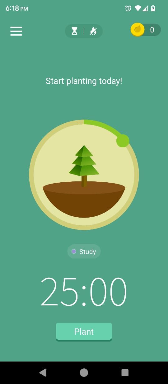 Home page where you plant a tree in Forest