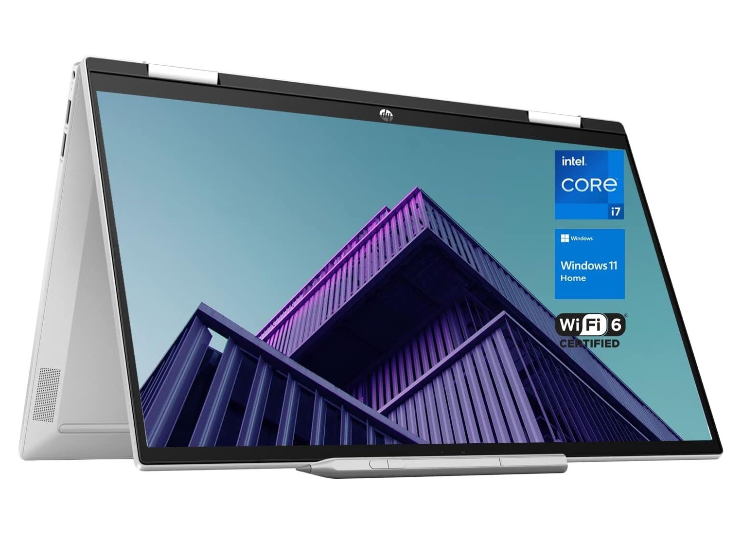 لپ تاپ hp pavilion x360 15.6 اینچی 2 در 1 با صفحه نمایش لمسی