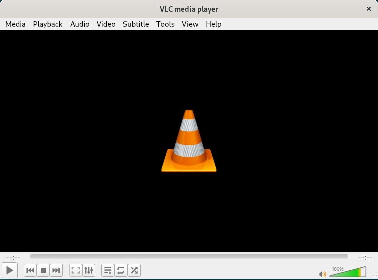 VLC Media Player را در دبیان راه اندازی کرد