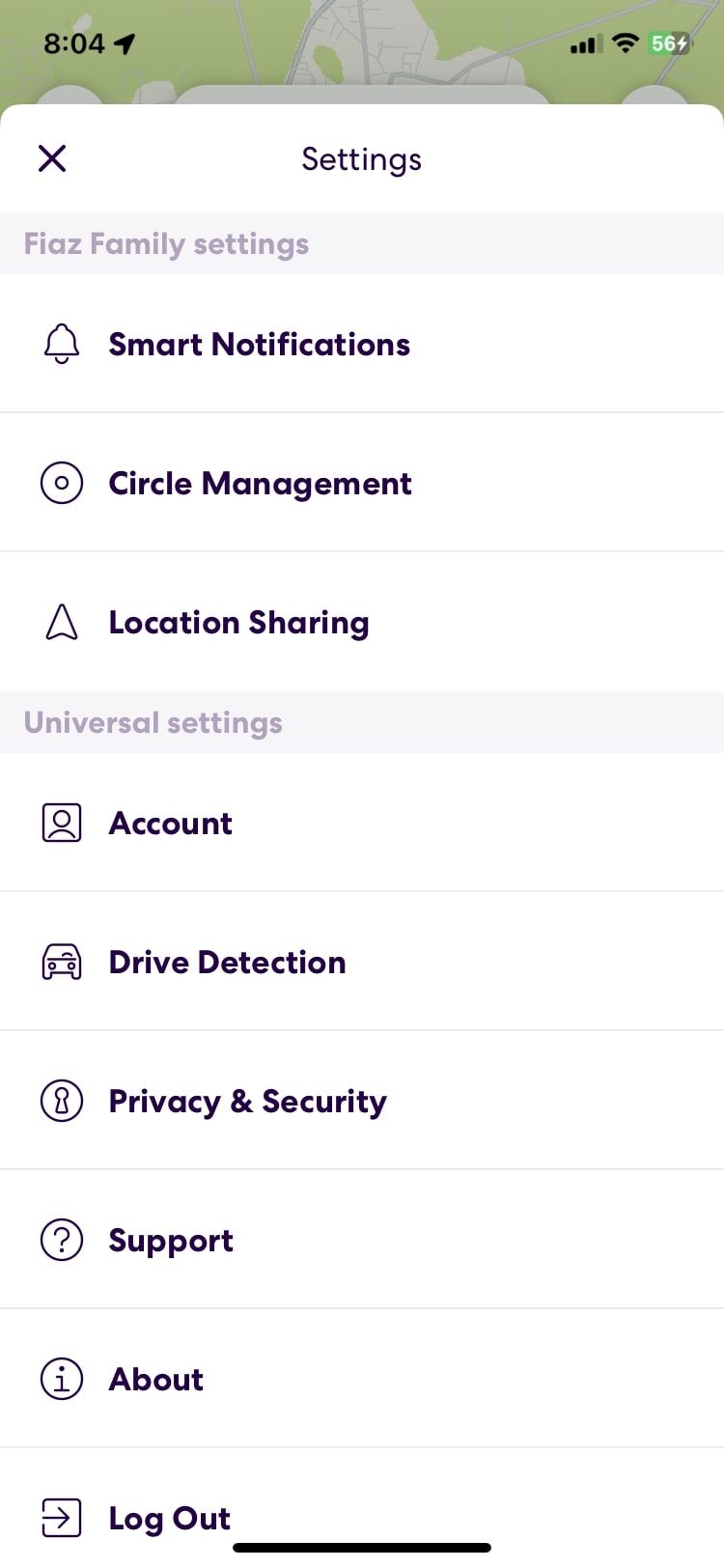 تنظیمات life360