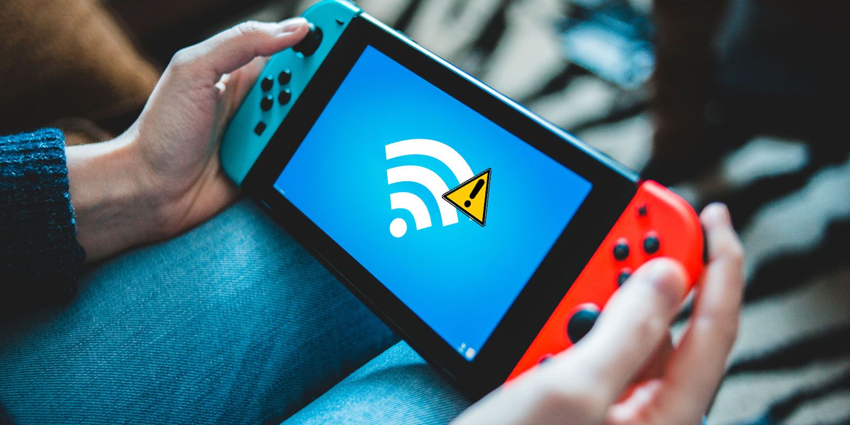 Nintendo Switch with Wi-Fi Error sign