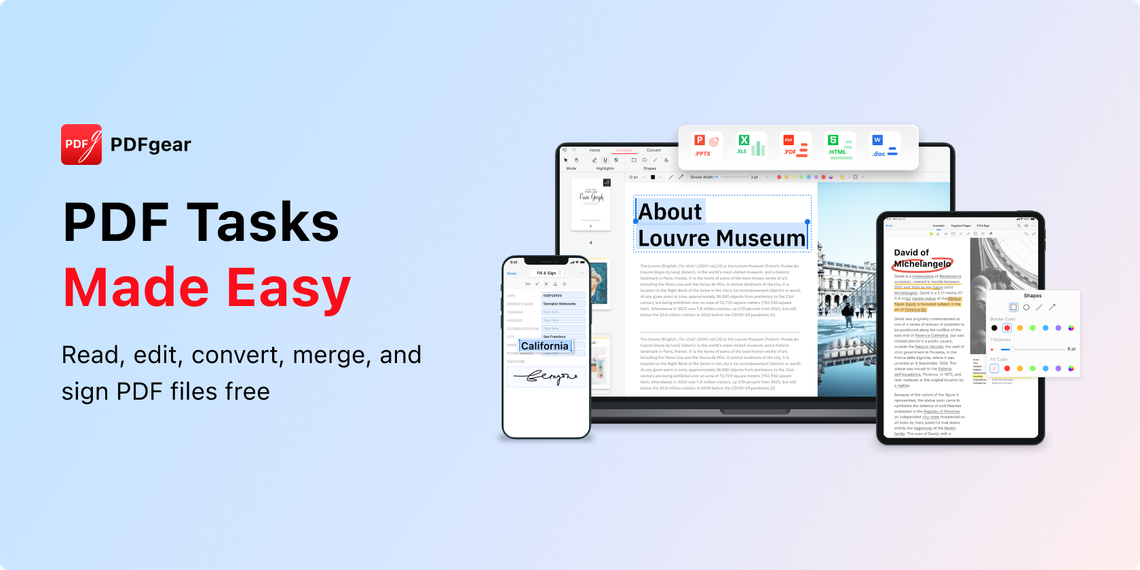 How PDFgear Lets You Read, Edit, Convert, and Sign PDFs for Free