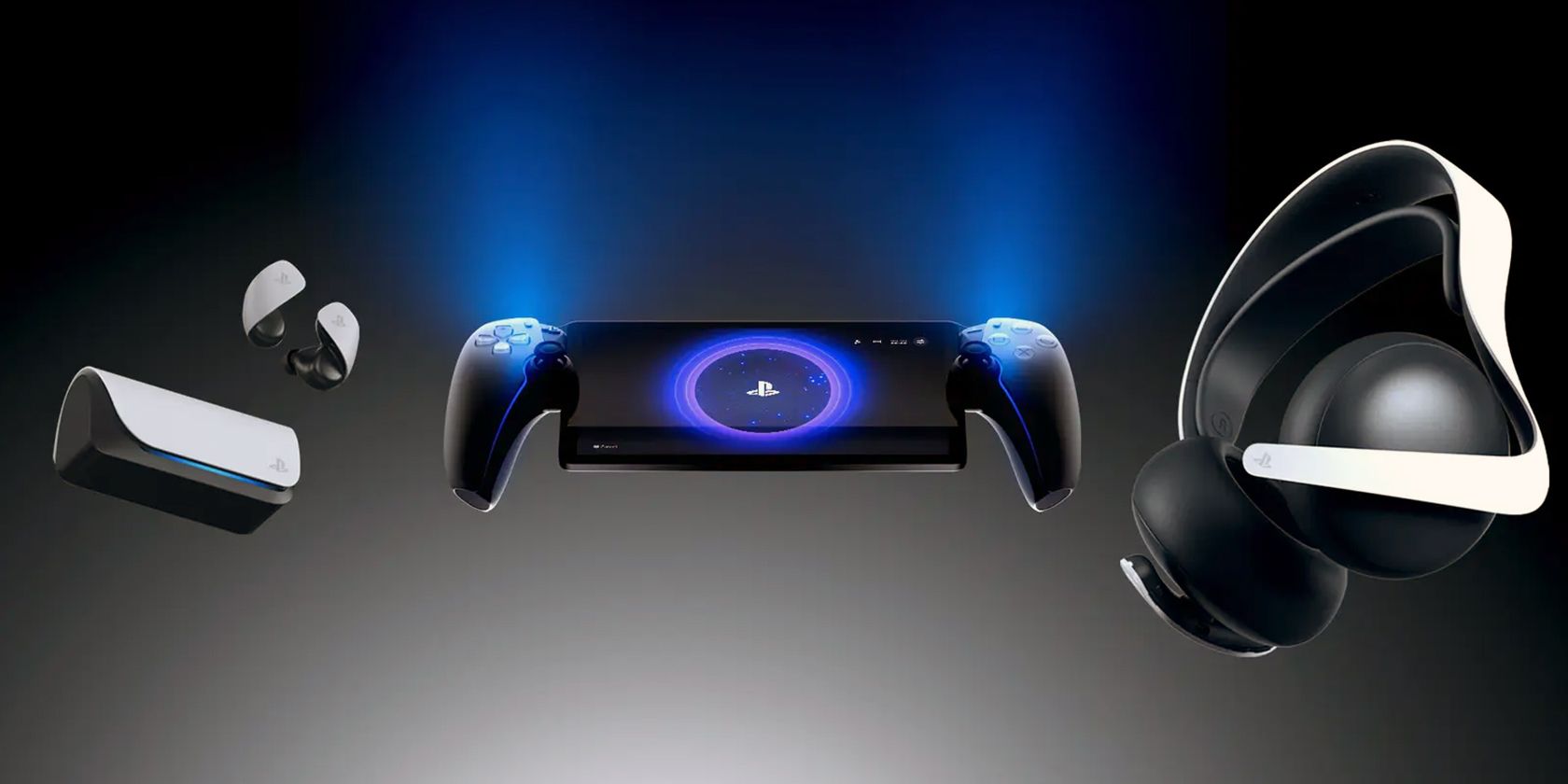Portal PlayStation com áudio sem fio Pulse Explore e Pulse Elite