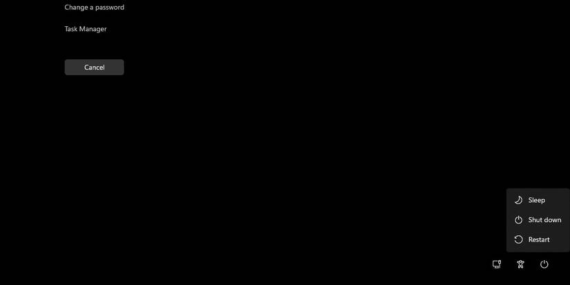 Restart Windows From Ctrl Alt Del Screen