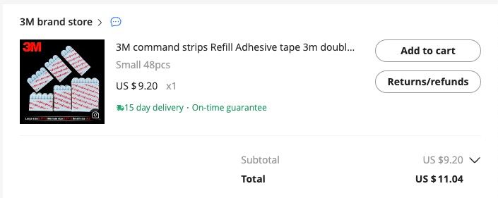 returns and refunds button AliExpress