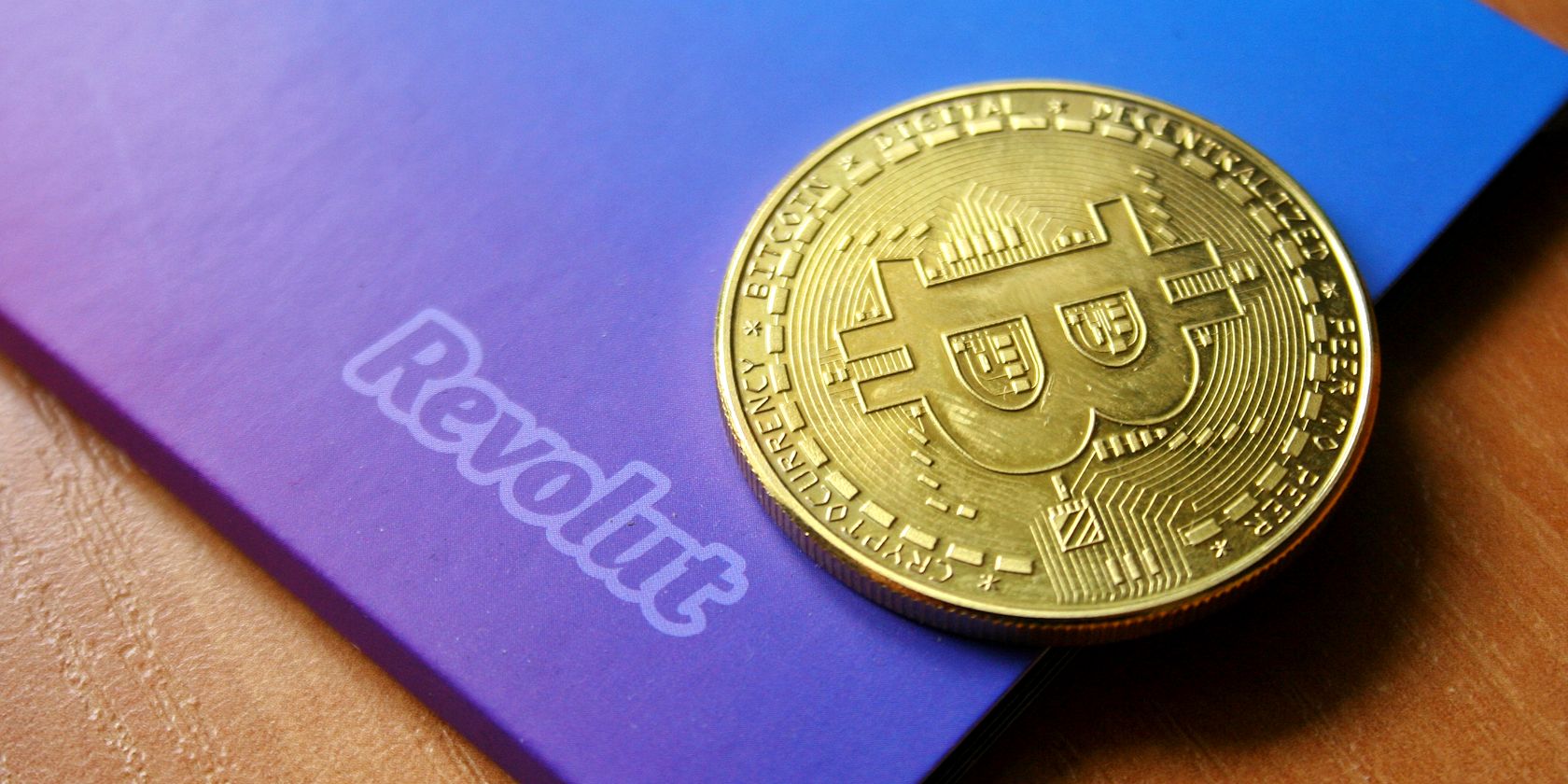 revolut credit card with gold physical bitcoin on top feature