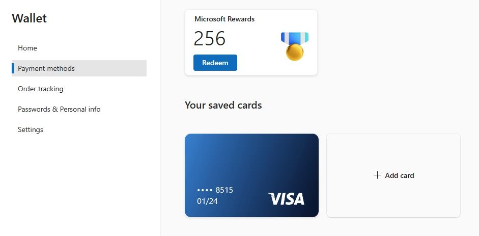 How to Manage Credit Card Autofill in Microsoft Edge