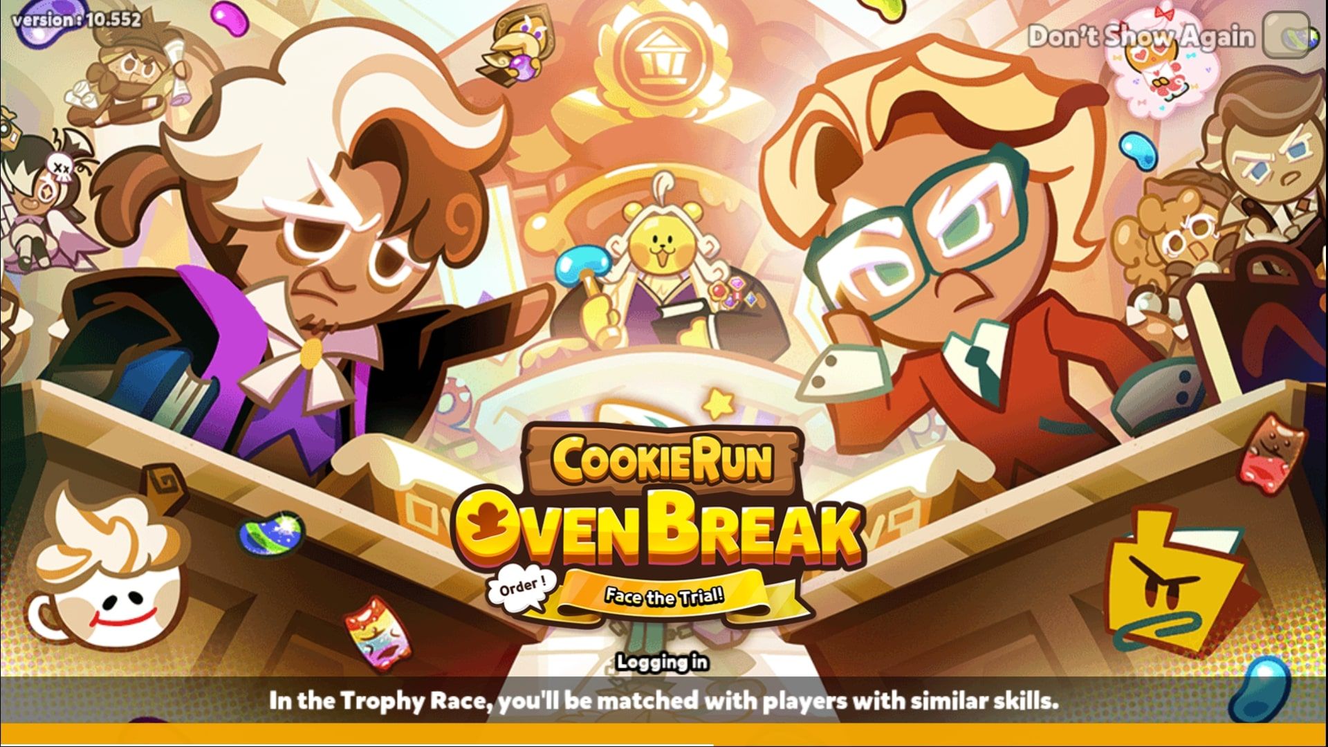 صفحه ورود به بازی Cookie Run