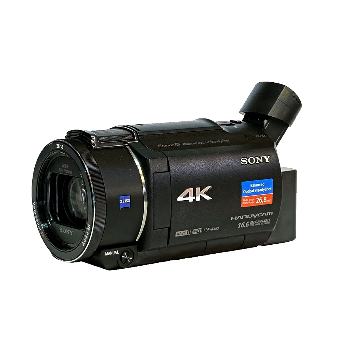 An Sony FDR-AX53 Handycam