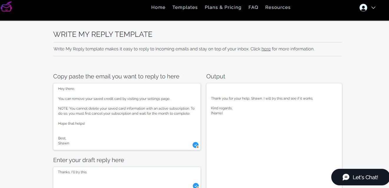 اسکرین شات وب سایت writemyemail