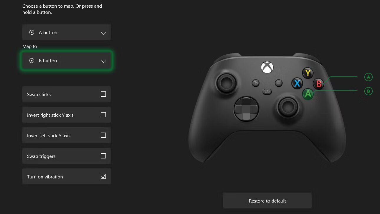 Remapear o controlador Xbox Series S