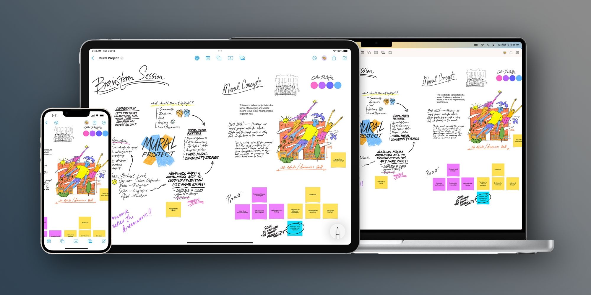 Aplikasi Bentuk Bebas Apple di iPhone, iPad, dan Mac