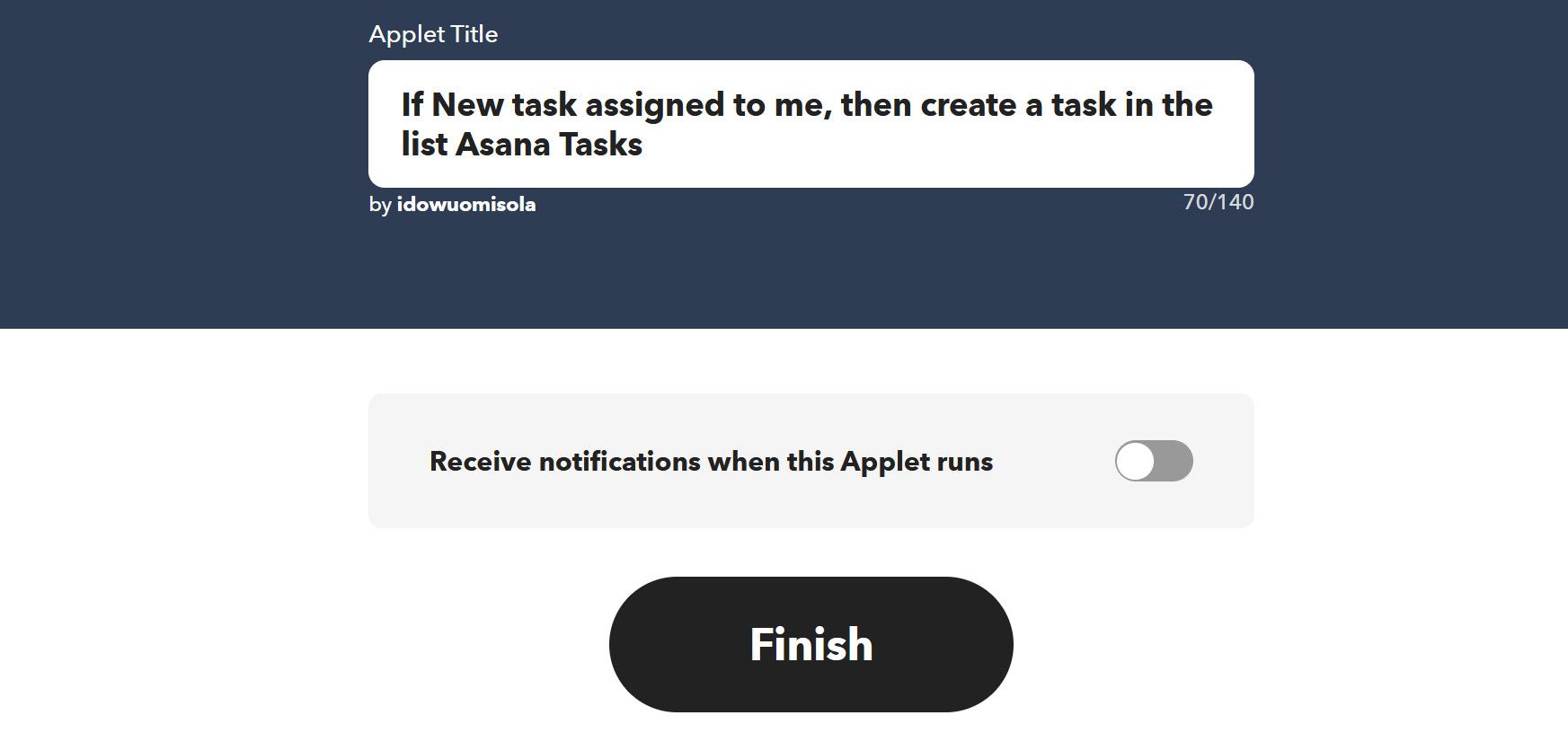 Asana и Microsoft для выполнения заключительного шага апплета