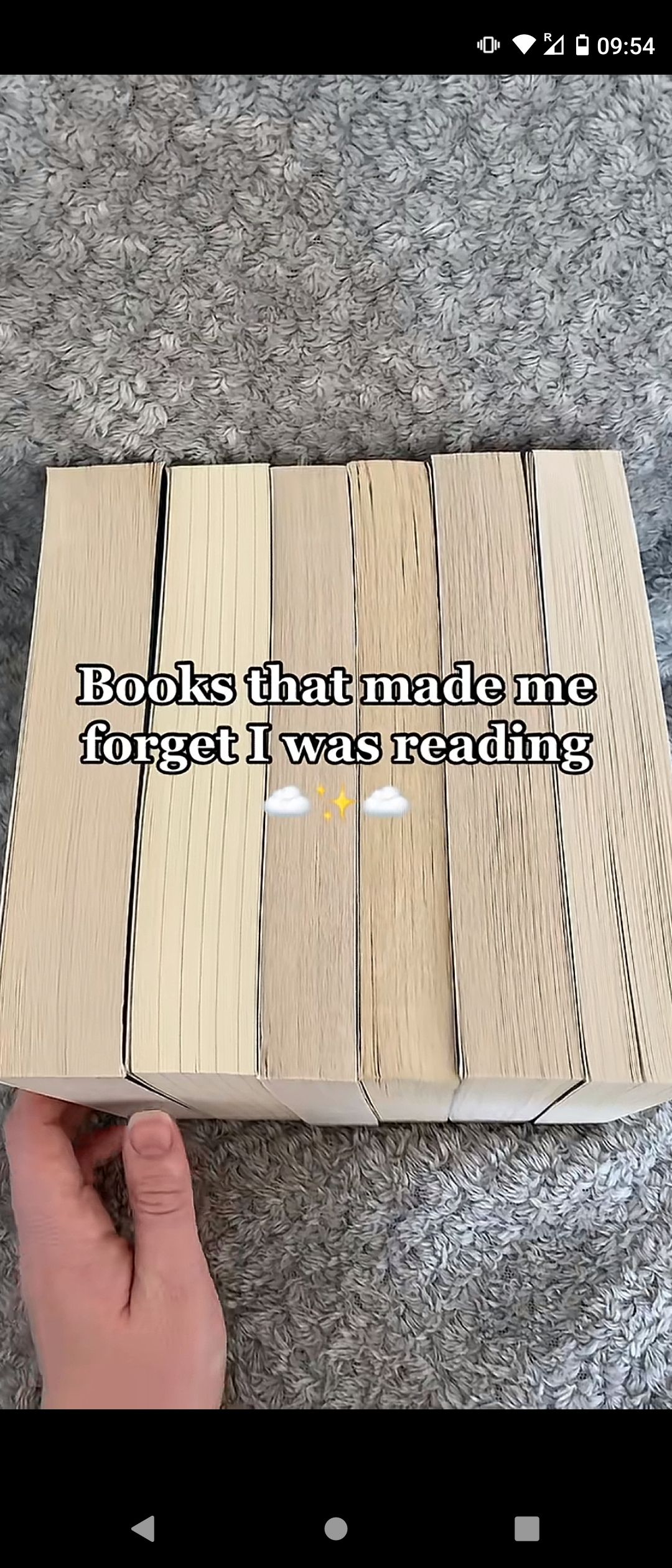 نوشته BookTok درباره کتاب های دوست داشتنی