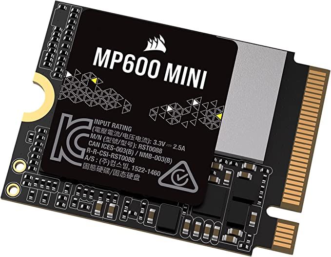 Corsair MP600 Mini 1TB M.2 NVMe PCIe x4 Gen4 2 SSD