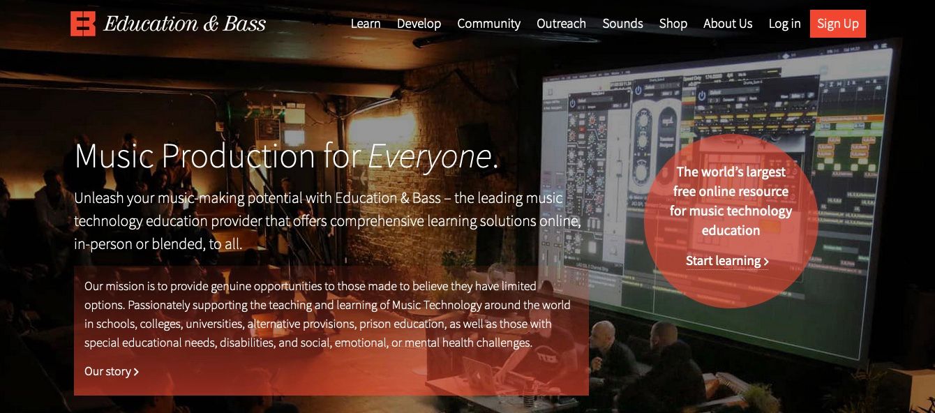 Site-ul Educație și Bass