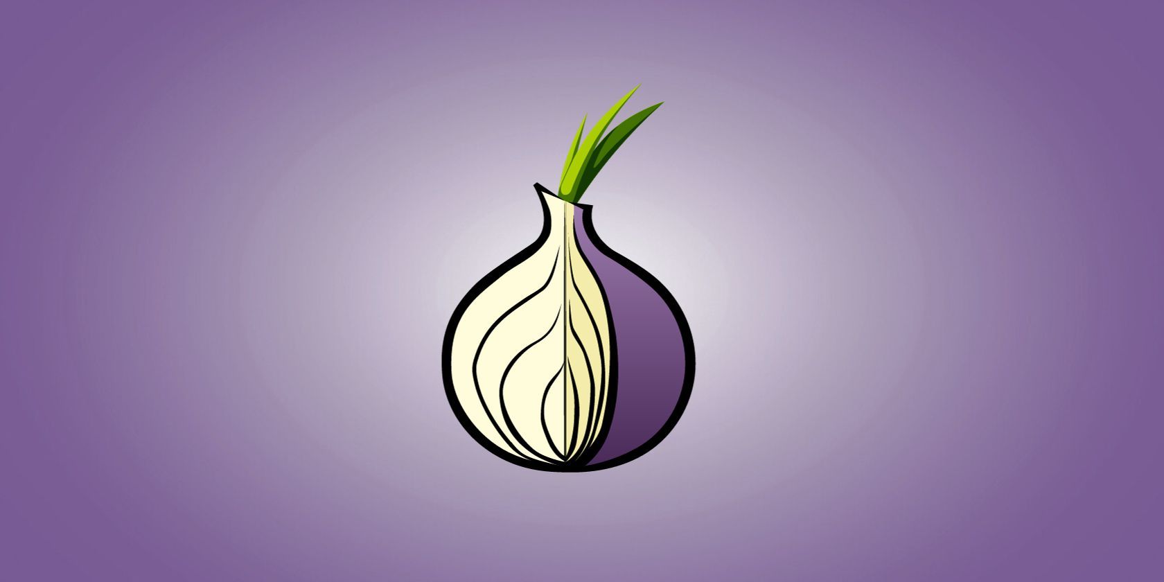 Sigla browserului Tor pe fundal violet