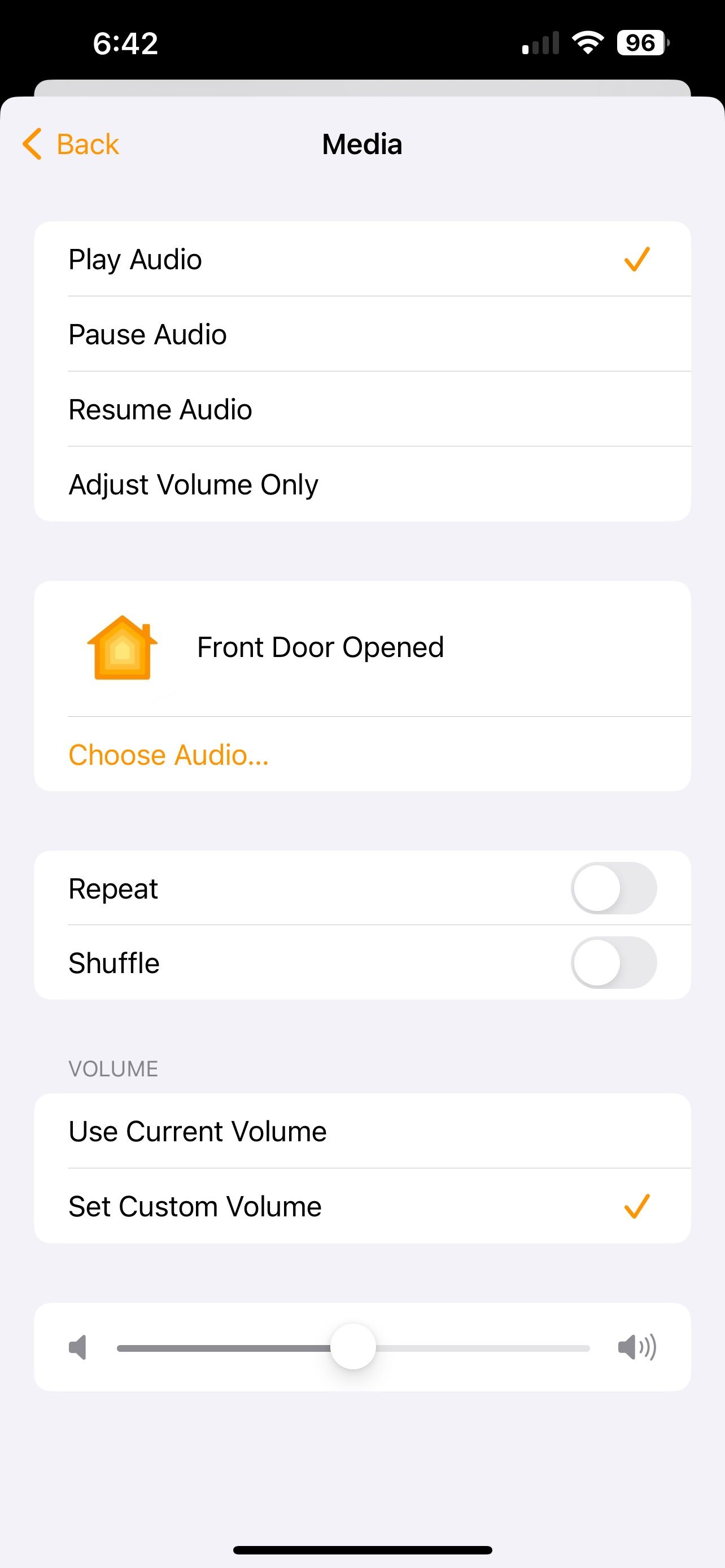 گزینه های اتوماسیون صوتی iOS 16 App Home