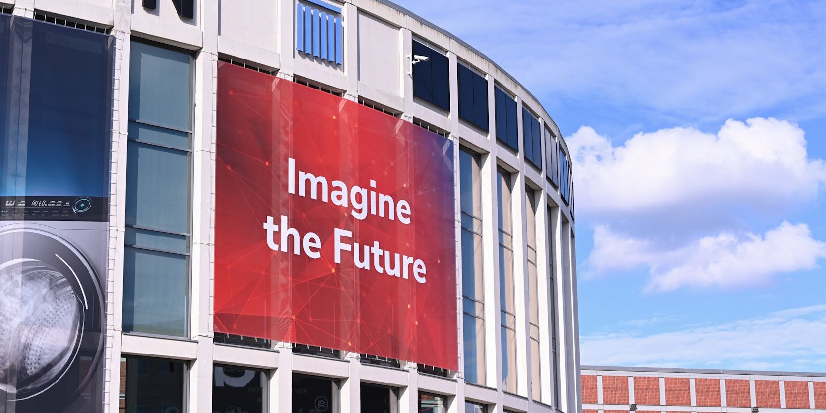 Imagine the Future sign at IFA 2023