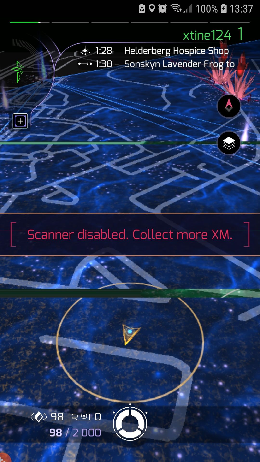 بازی موبایل واقعیت افزوده Ingress Prime