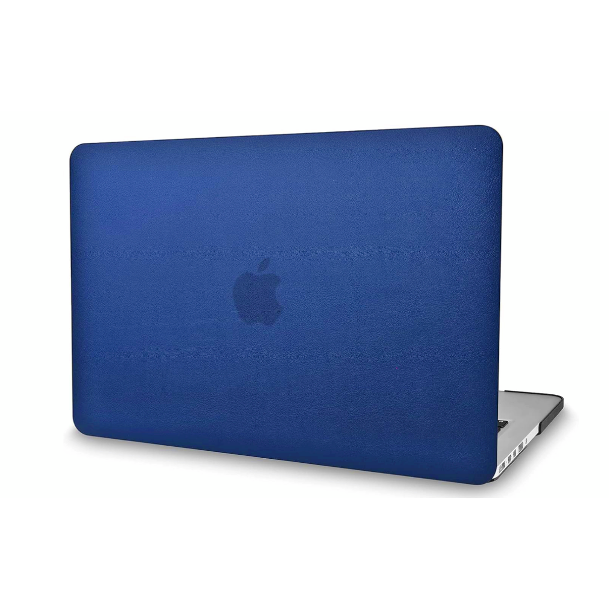 A navy-blue KECC Hard-Shell MacBook Case