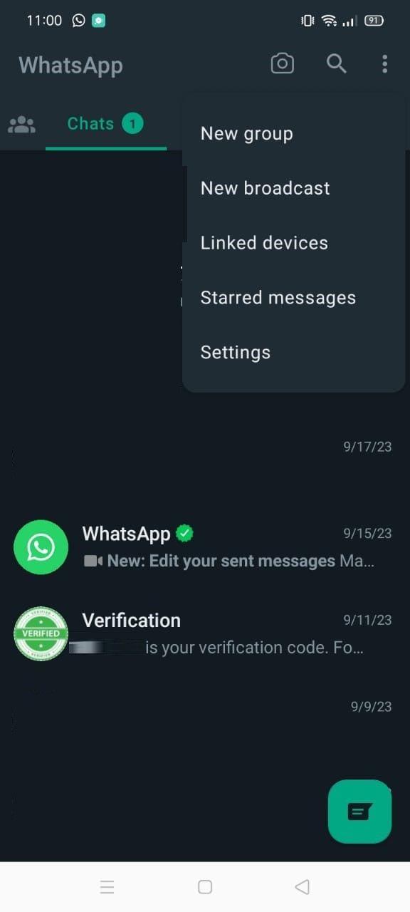 linked devices settings on whatsapp