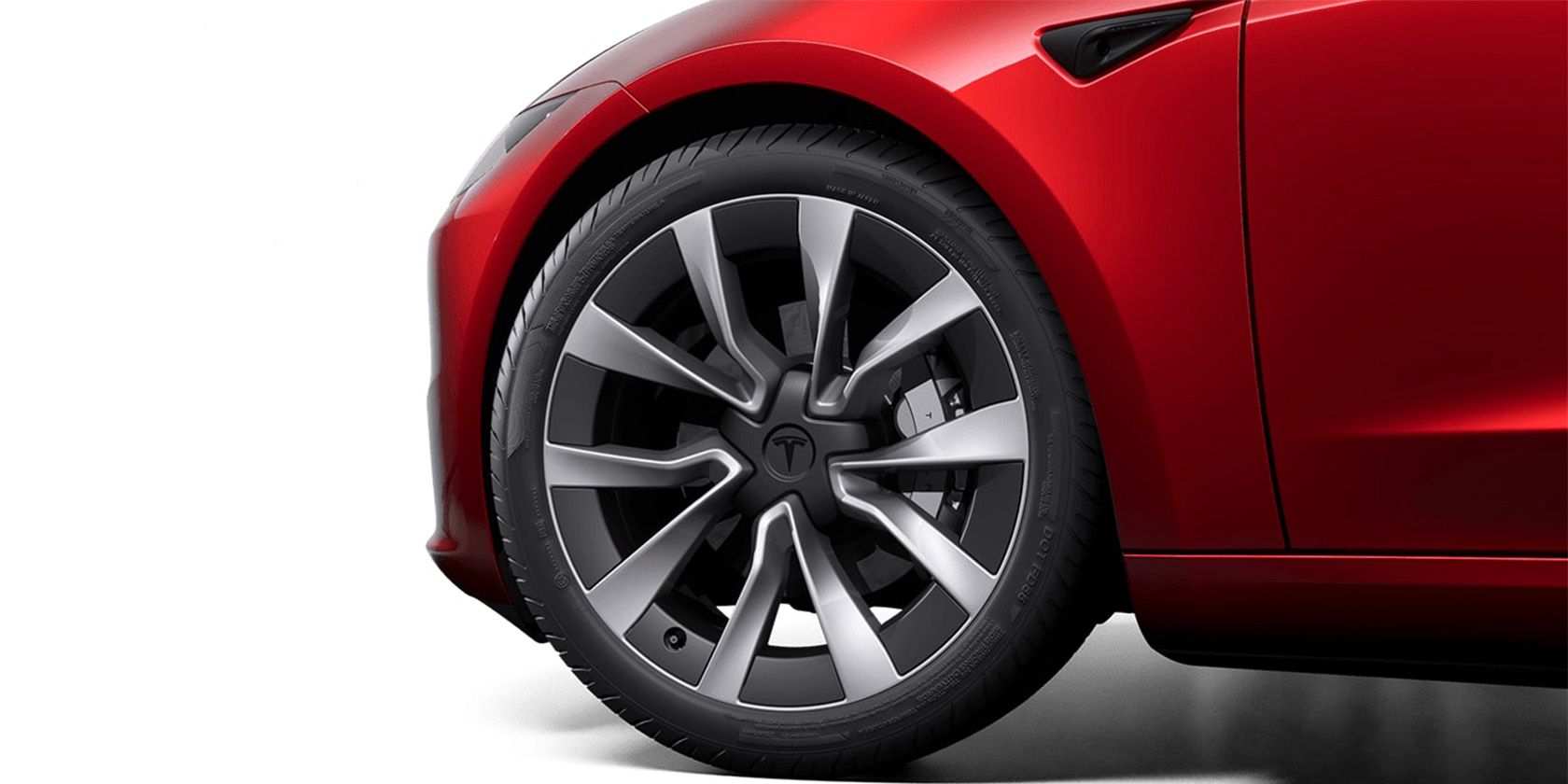 Tesla Model 3 facelift jante de 19 polegadas