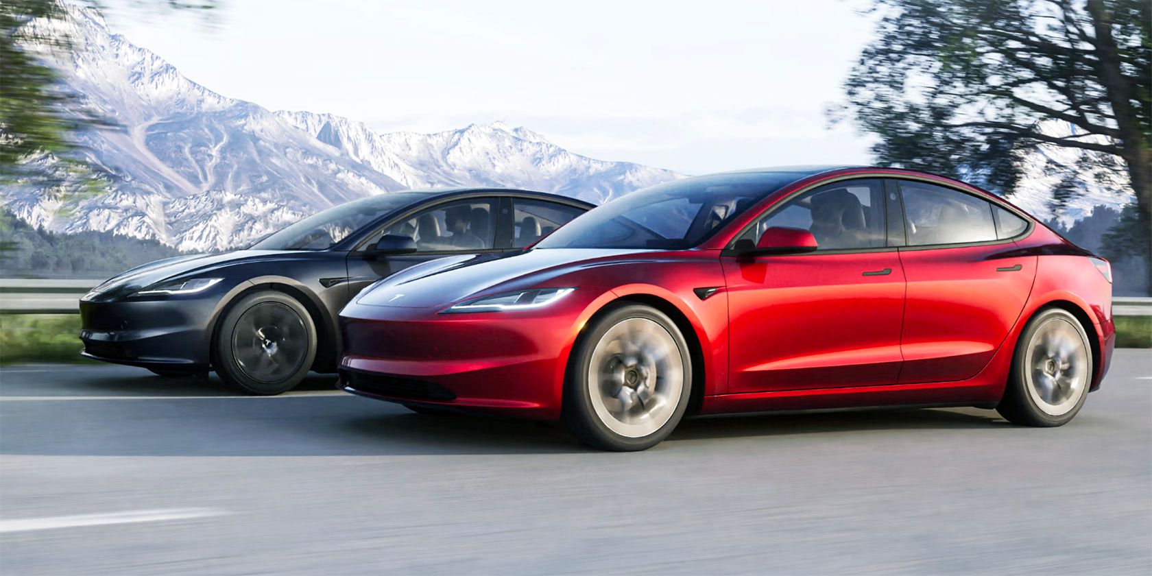 Tesla Model 3 facelift