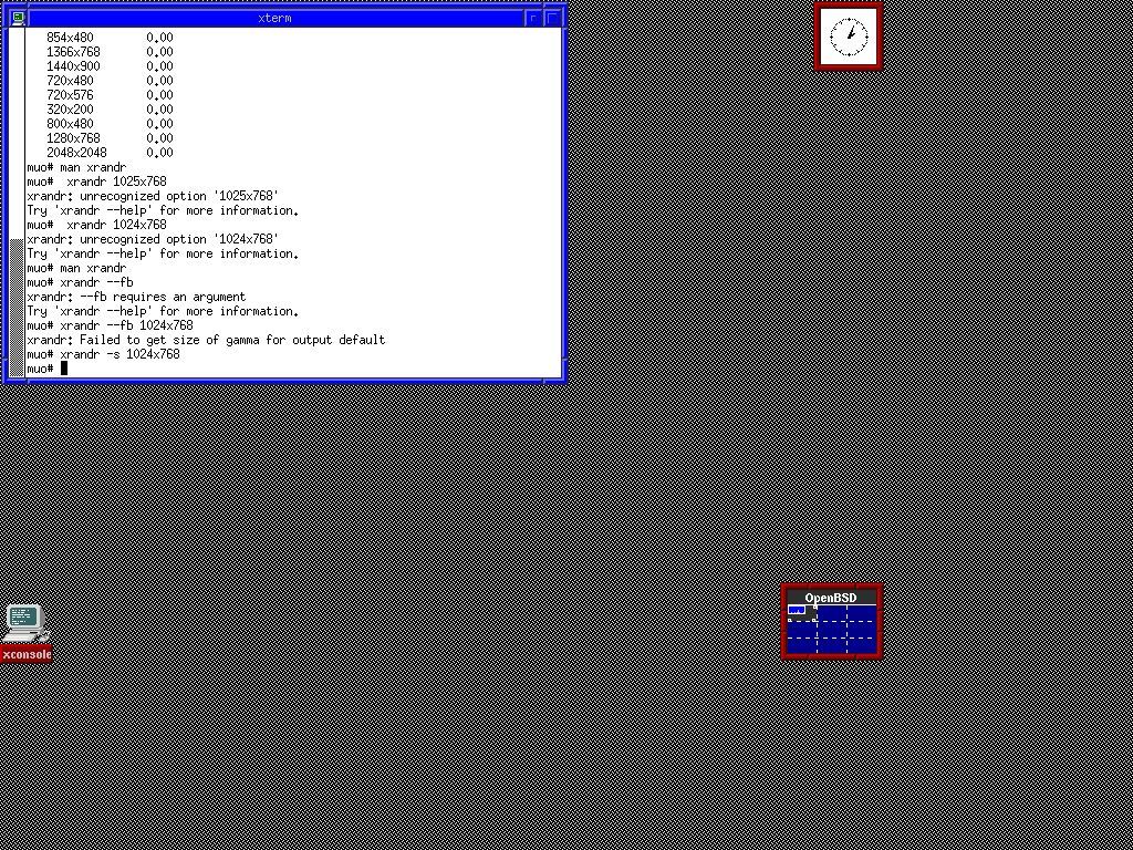 دسکتاپ OpenBSD