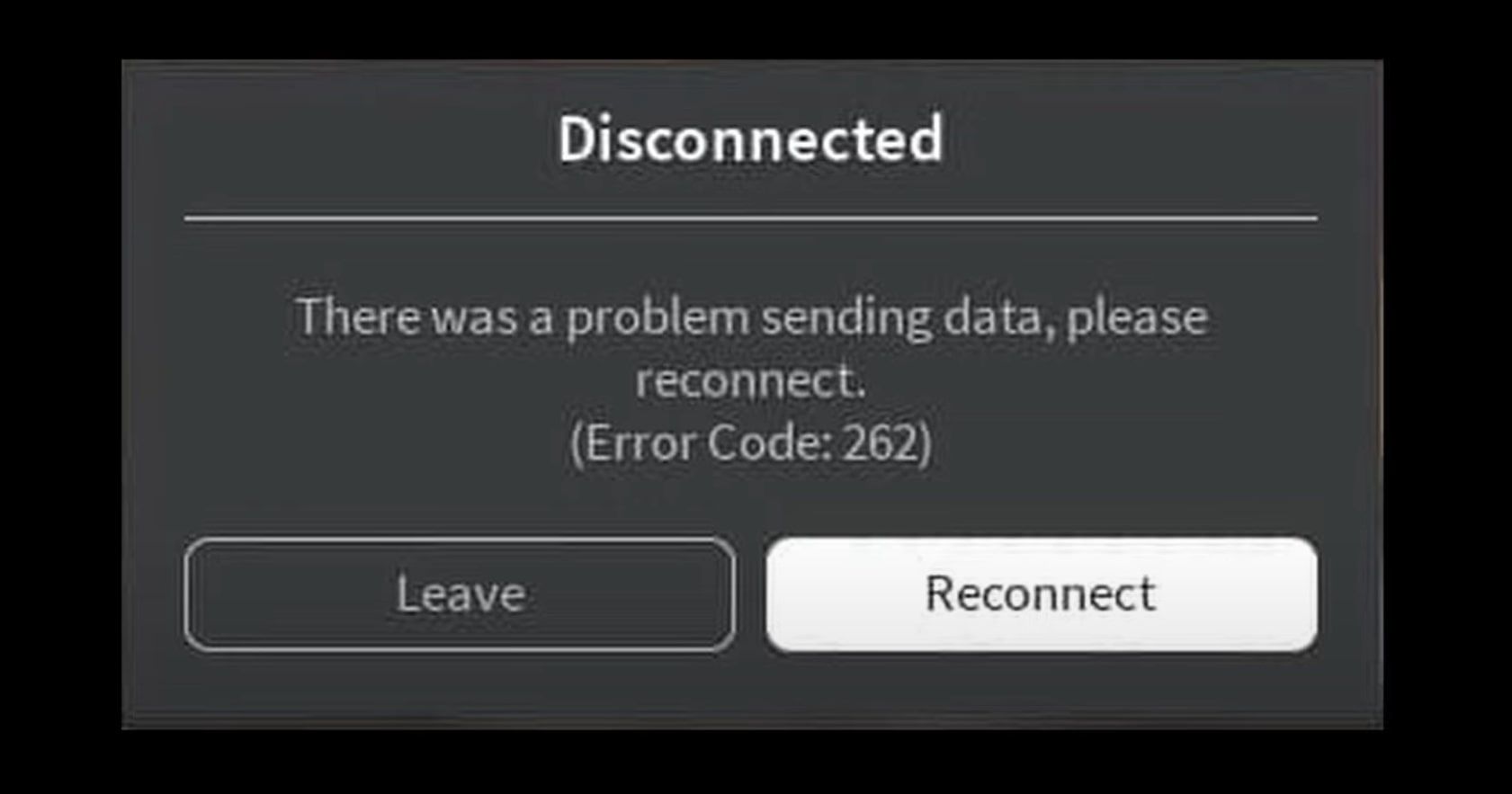 How To Fix Error Code 262 On Roblox 