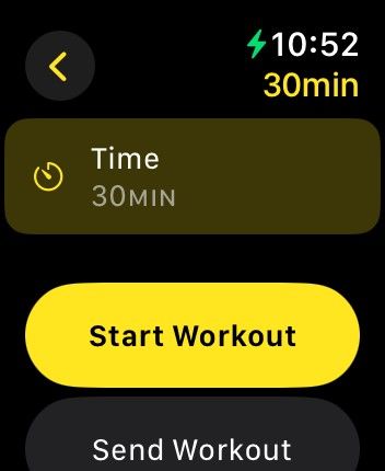 اسکرین شات سفارشی سازی Apple Watch Run ارسال ذخیره یا حذف