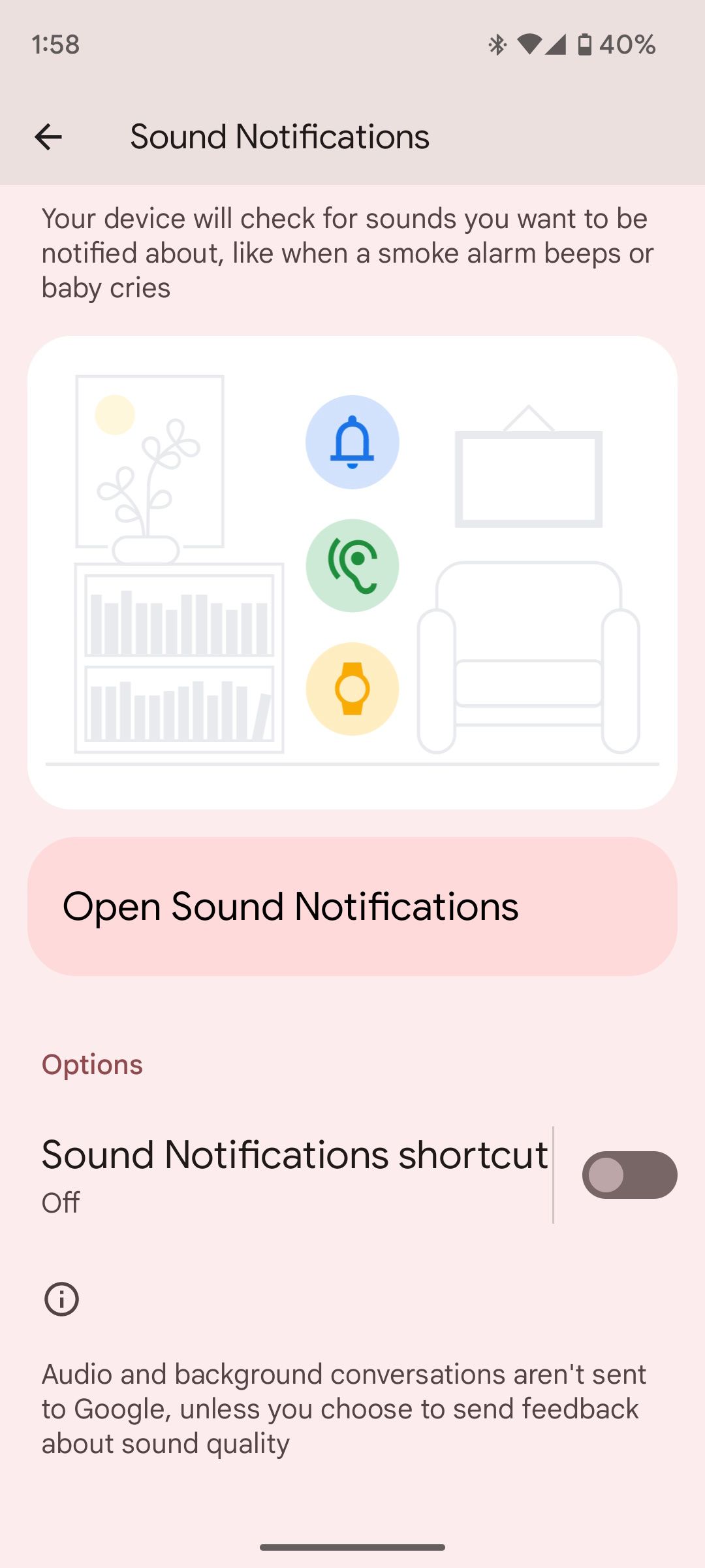 برنامه Sound Notifications