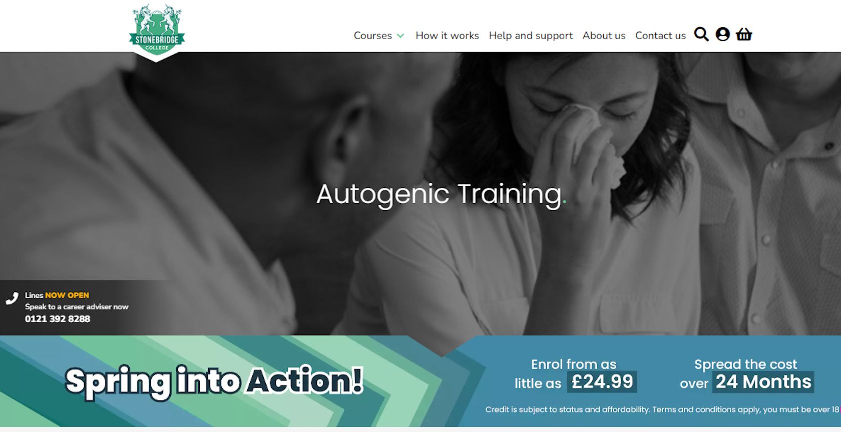stonebridge college autogenic training online course