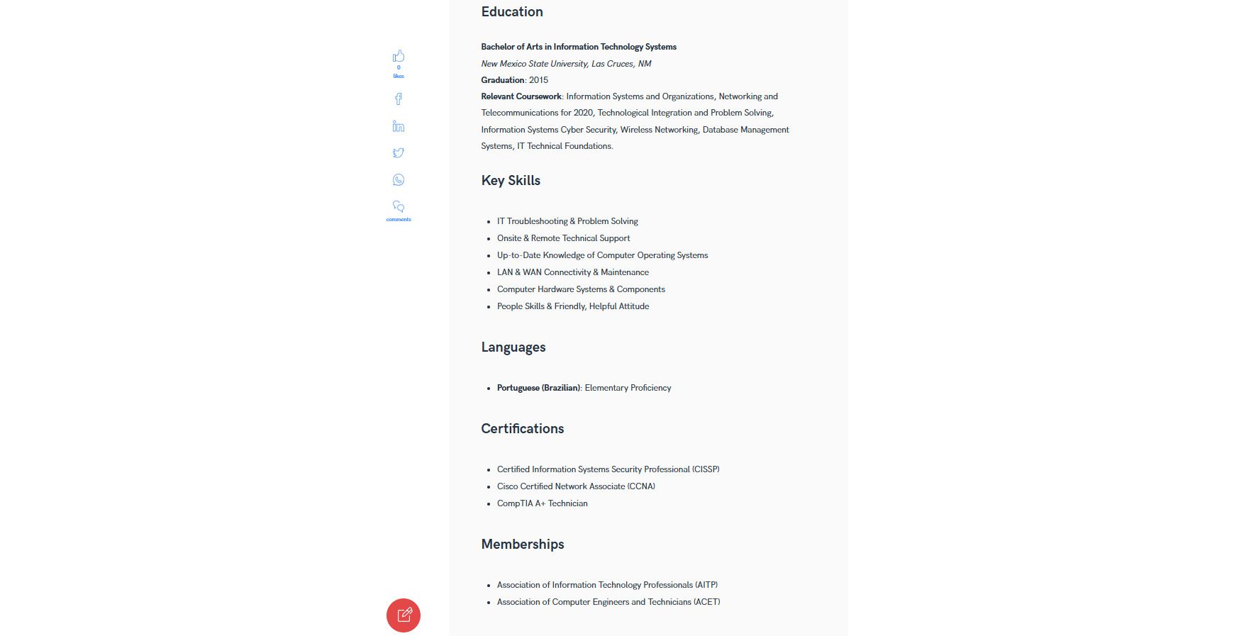 The 5 Best Resume Templates for Tech Professionals