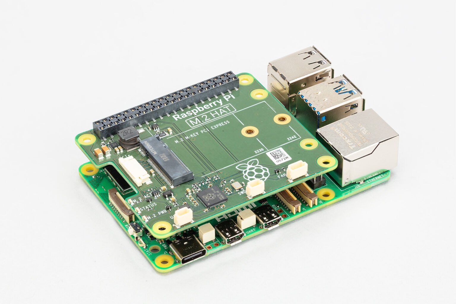 Raspberry Pi 5 Prototype M.2 HAT