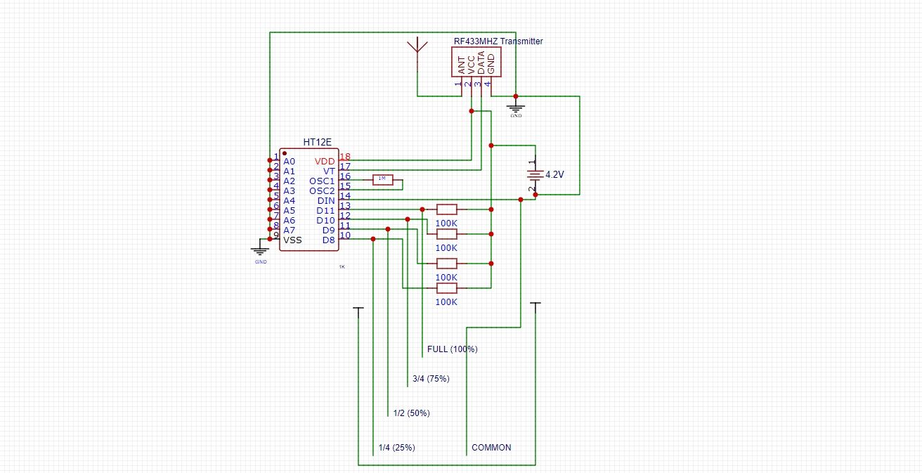 433 mhz water tank level transmitter circuit that works with home assistant