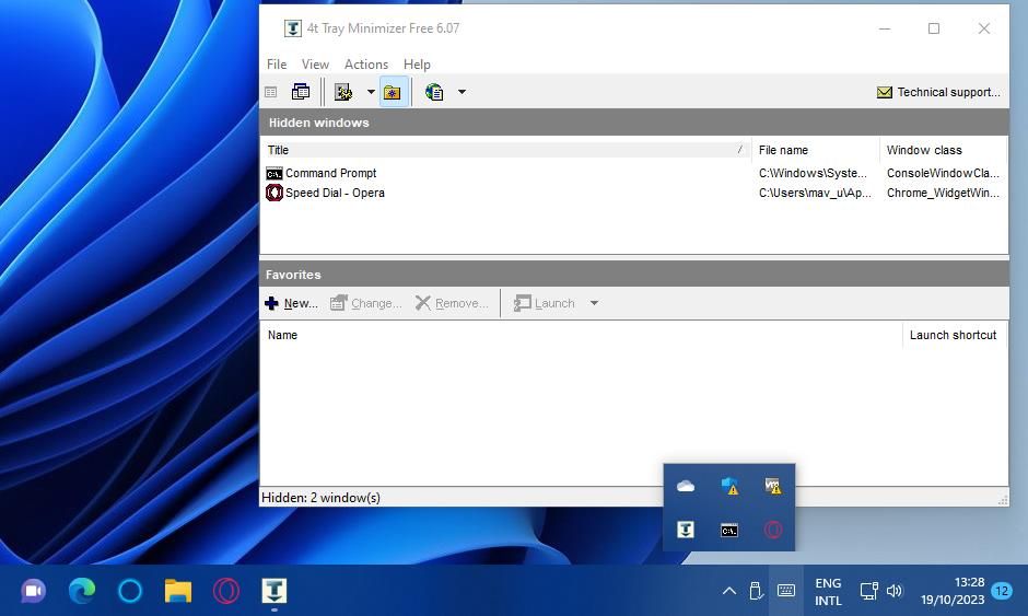 How to Minimize Programs to the Windows System Tray With Hotkeys
