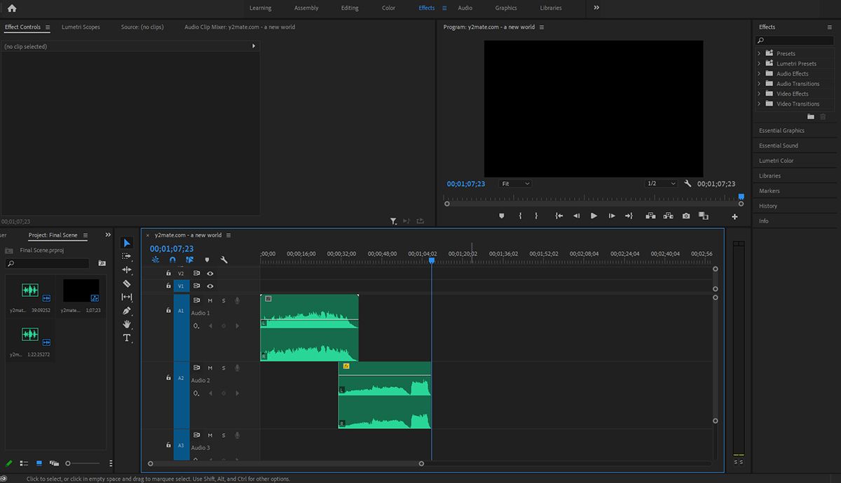 رابط ویرایش Adobe Premiere