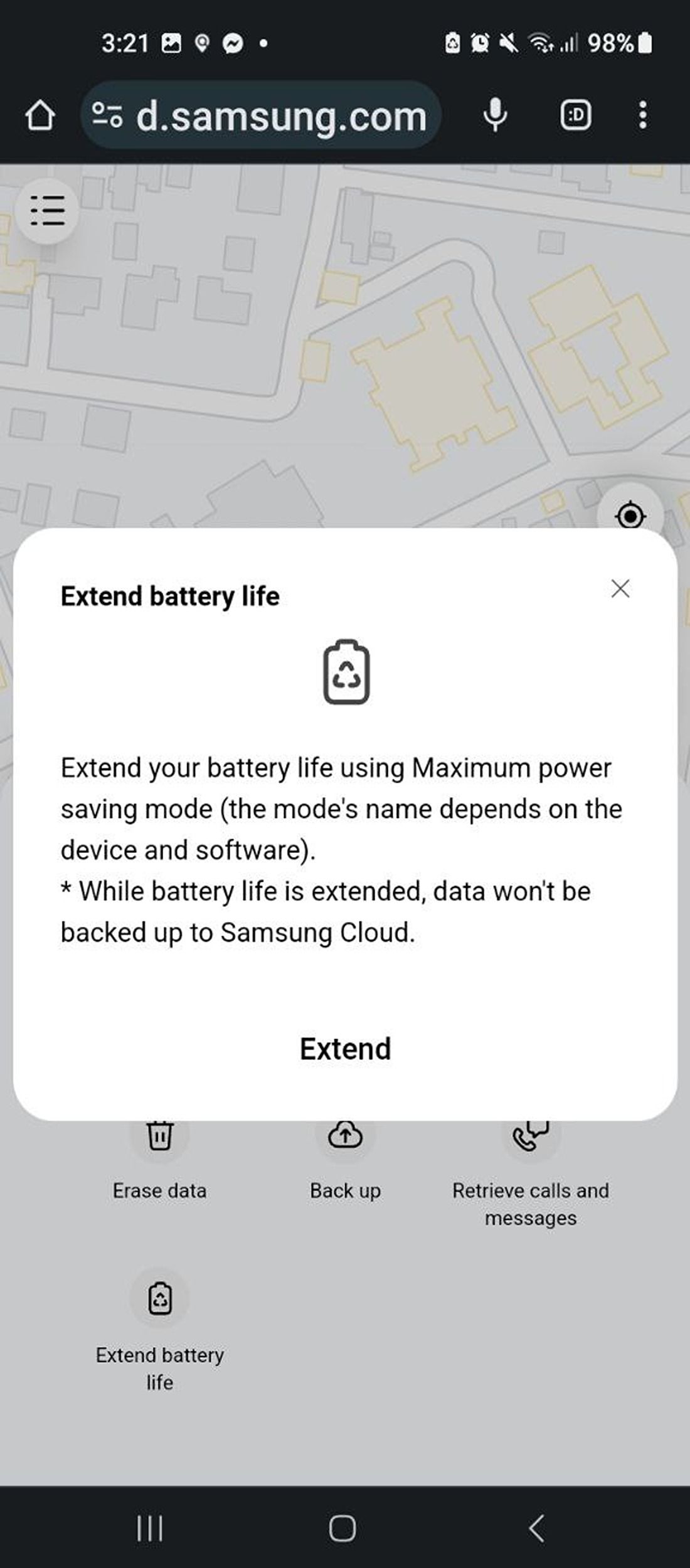 battery life-extend-functionality