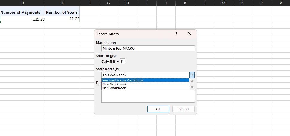 Choosing where to store an Excel macro