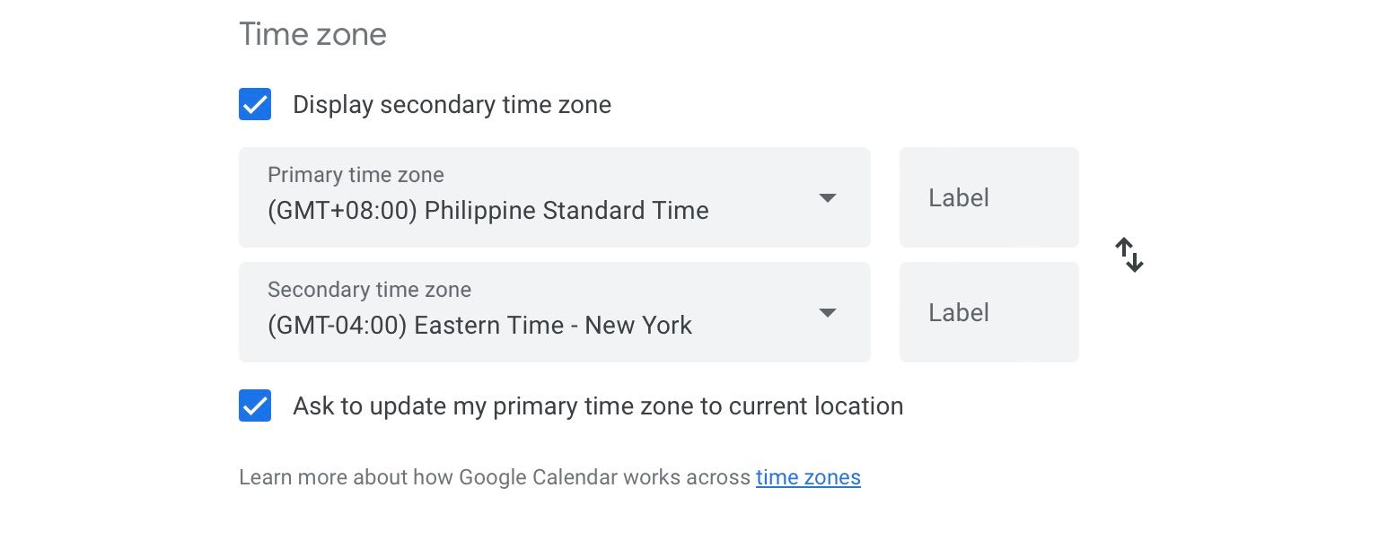 Display-Secondary-Time-zone-in-Google-Calendar