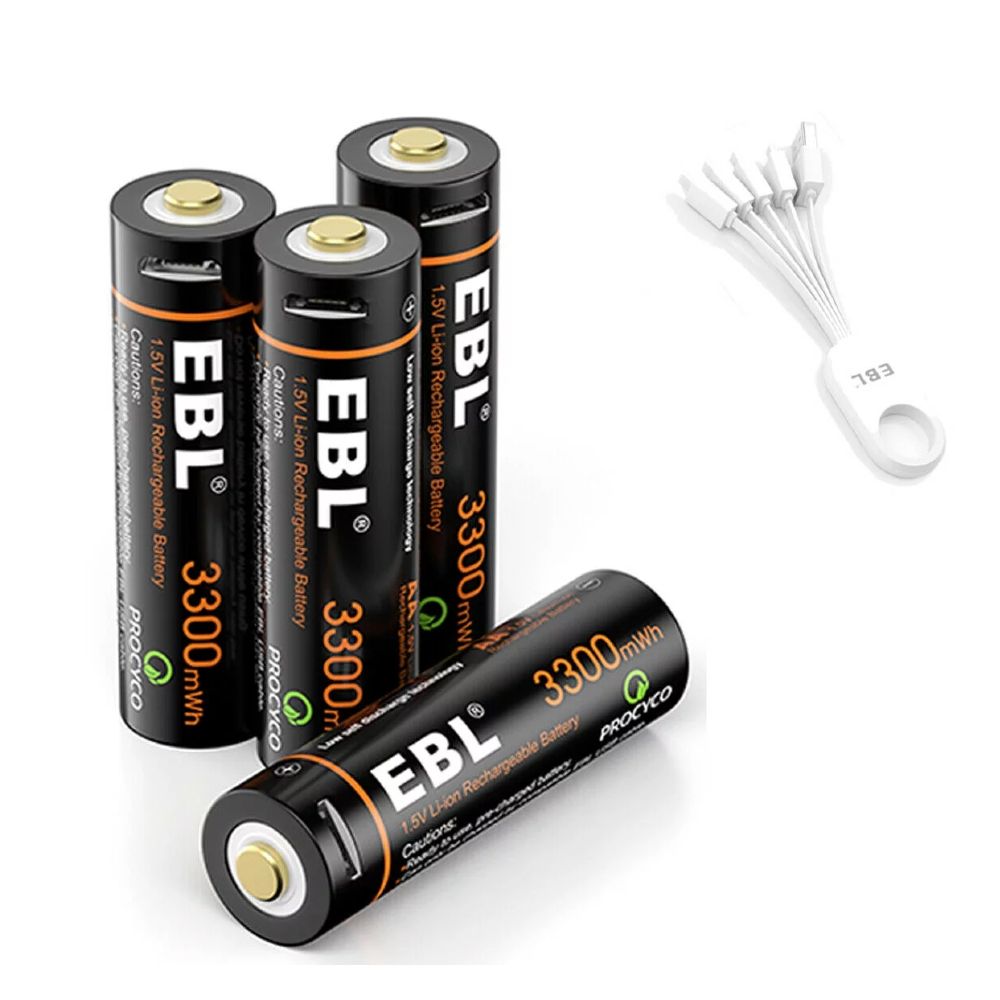 ebl rechargeable batteries