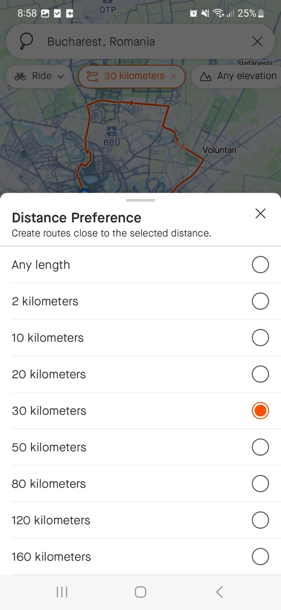 Discover new routes around you on Strava